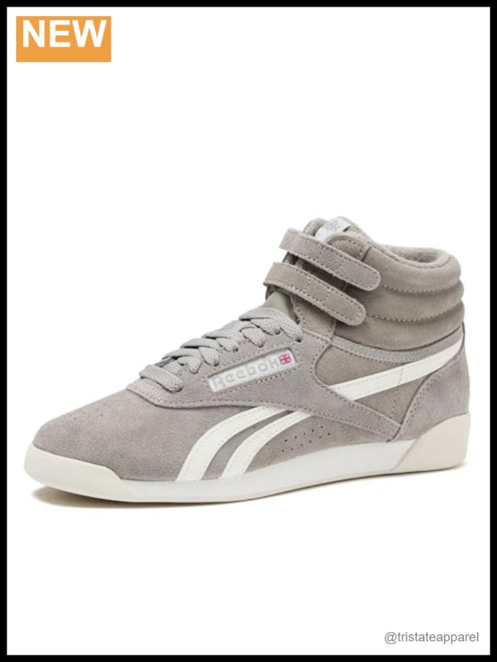 Leather High Top Basketball Sneakers Lace-Up Hook & Loop Athletic Shoes
